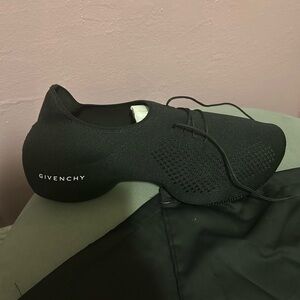 Givenchy Black Knit Athletic Shoes